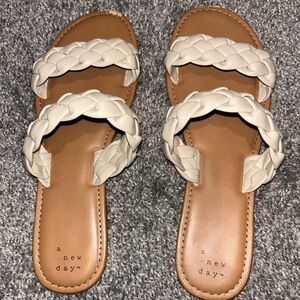 a new day Lucy Braided Slide Sandals
